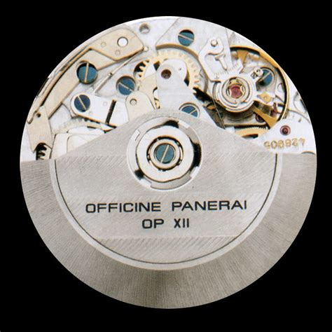 panerai op xii calibre|OP XII .